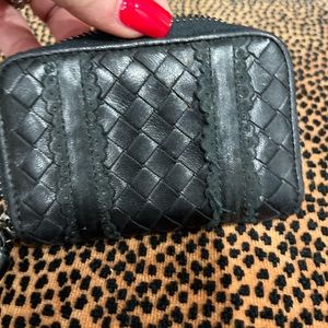 Authentic BOTTEGA VENETA intrecciato coin purse
